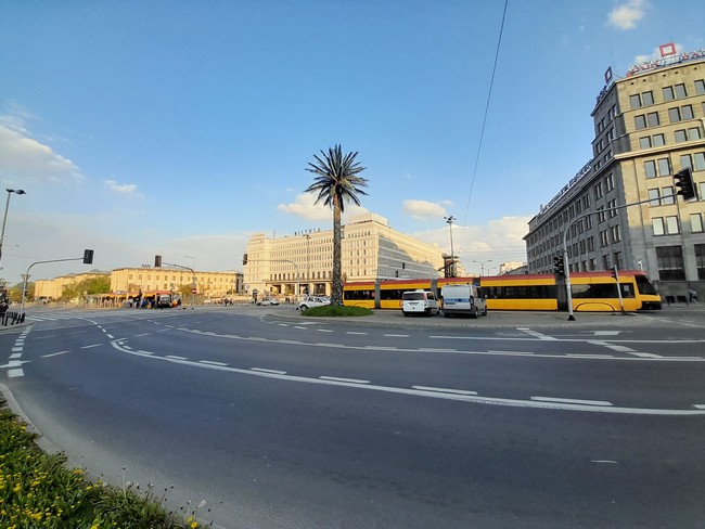 Palma na rondzie De G